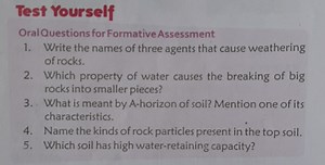 Test YourselfOral Questions for Formative AssessmentWrite the... | Filo