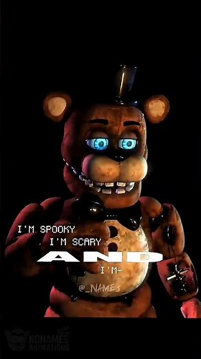 I'M WITHERED FREDDY RAP 🎤✨ #fnaf #animation #fivenightsatfreddys #fnafmovie