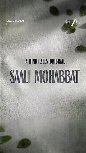 Saali Mohabbat | Trailer | ZEE5 Original | Radhika A, Divyendu S, Manish M | Premieres 12th Dec 2025