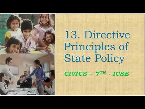 Directive Principles of state policy class 7