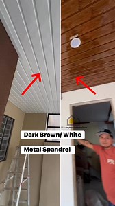 969K views · 5.5K reactions | Dark brown/ white , Metal spandrel #reels #pangmayaman #construction #Cavite #TEAMREY #contractor #spandrel | Ser Rey | Facebook