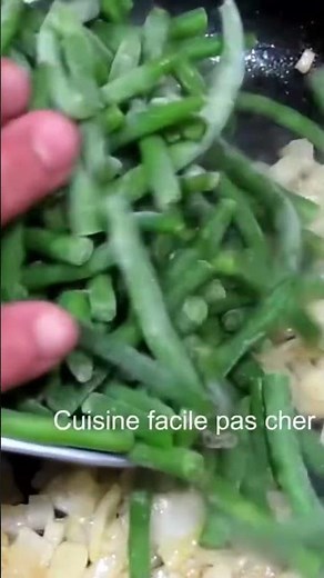 How to prepare frozen green beans #easycheapcooking #food