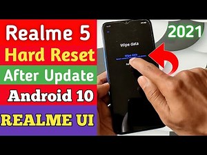 Realme 5 Hard Reset kaise kare? How to Reset Realme 5 After Update | Android 10 | Realme Ui