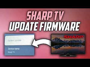 Sharp TV Firmware Update - how to update Software Full Guide