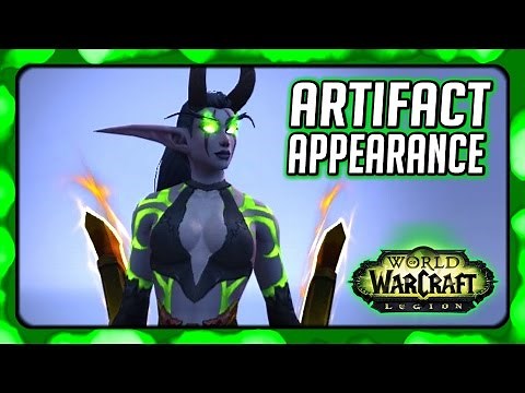 WOW Legion 🌟 Unlocking the Order Hall Artifact Appearance on a Demon Hunter