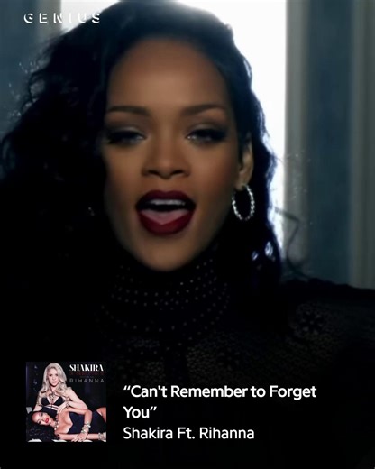 12 years ago today, shakira and rihanna teamed up for “can’t remember to forget you.” 🔥🌍 a global pop moment that still hits. | Genius