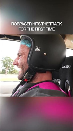 ROBPACER HITS THE TRACK