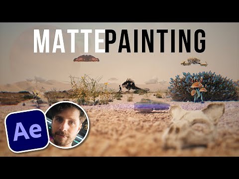 Create a MATTE PAINTING in After Effects (Easy Tutorial)