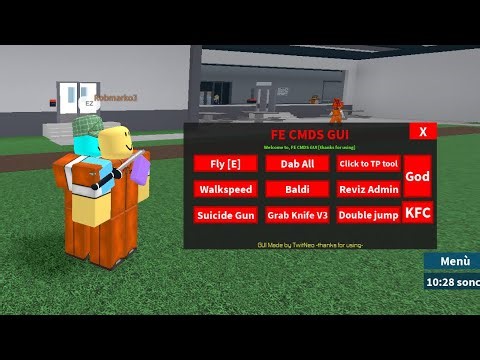 Uso Grab Knife V3 su Prison Life