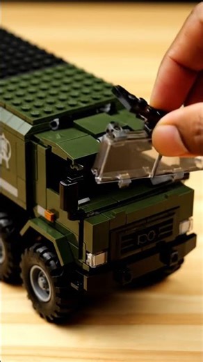 DIY Military Missile Launcher Build | Epic 8-Wheel Army Truck 🚀 #Shorts