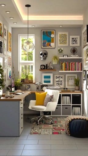 12K views · 65 reactions | Modern Home Office Design Trends 殺 | Home Interiors | Facebook