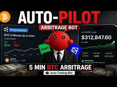 I tried "Polymarket / Kalshi" Arbitrage bot insane results!!! $30k..