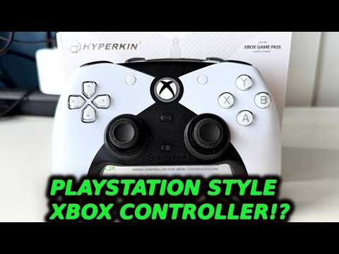 They made a PlayStation styled Xbox Controller? | HyperKin The Competitor Controller Review