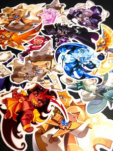 Cookie Run Kingdom Stickers Premium Waterproof Ancient Cookies, Awakened Cookies, Beast Cookies Stickers - Etsy