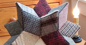 Woolie Star Tutorial - rhombic hexecontahedron