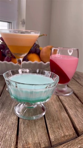 Jell-o gelatin mousse dessert two ways! Full directions found on my youtube channel for this video 🫶🏼