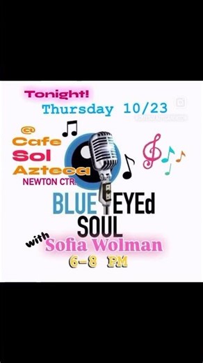 Thursday 10/23 Live Music @ Cafe Sol Azteca, NEWTON CTR