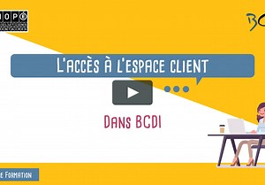 BCDI - Accéder à son Espace Client via BCDI