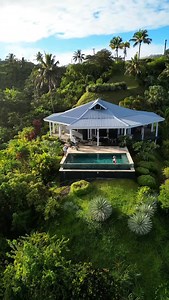 With ultra privacy, infinity-edge pool and stunning 270° ocean views over Savusavu Bay, @kokosavusavu is the ultimate honeymoon Villa 🌴 Tag someone you’d want to stay here with! 📍 KOKO Savusavu, Fiji 🇫🇯 #kokosavusavu #savusavu #fiji #fijiislands #tropical #airbnb | Amazing Hotels
