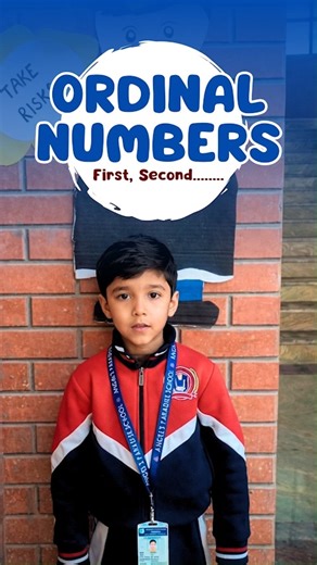 Angel's Paradise School | Learning Made Fun! 🎓 Today’s lesson: Ordinal Numbers – First, Second, Third… Boost your kids’ counting skills and make math exciting! ✨ 📍... | Instagram