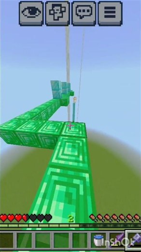 Minecraft mobile parkor part 28#minecraft #gaming #texturepvp #pvp #hive#parkor