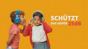 Alpine Muffy Lärmschutz Kopfhörer für Kinder – Komfortabler Gehörschutz für Kinder bis 16 Jahre – Geräuschdämmende Ohrenschützer mit verstellbarem Kopfband – Lila