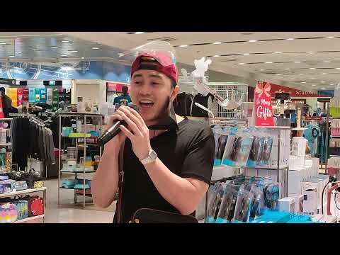 I LOVE YOU - Celine Dion live mall cover by Kevin Traqueña