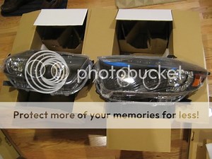 Projector Led/Halo headlights installed with pics