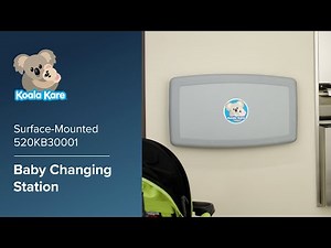 Koala Kare Surface Mounted Baby Changing Station