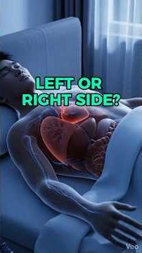 Left or Right Side Sleeping? What Happens Inside Your Heart #cardiovascularhealth #sleeppositions