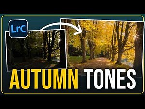 How to get STUNNING AUTUMN COLORS in Lightroom!