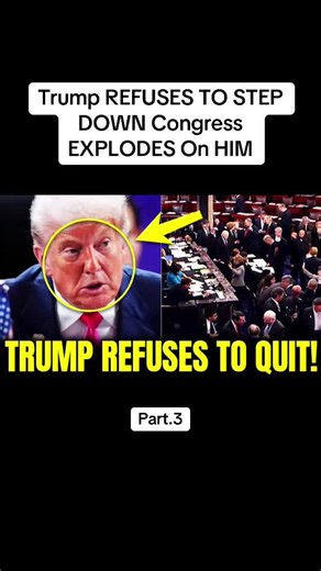 Trump Refuses to Step Down: Congress Explodes