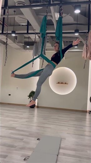 Sunday morning Aerial Yoga