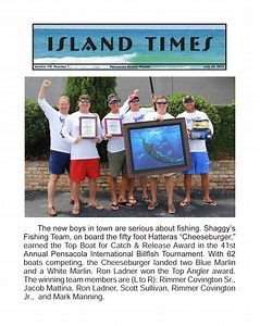 Shaggy's Fishing Team • Shaggys Restaurants