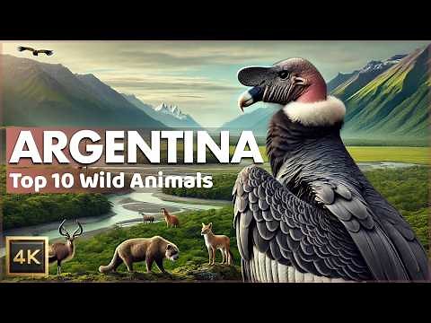 Top 10 Wild Animals of Argentina You Need to See! | Documentary in 4K