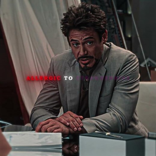 "Allergic To Strawberries 🗿" - Iron Man 'Tony Stark' Edit | Montagem Alquimia (Slowed & Reverb)