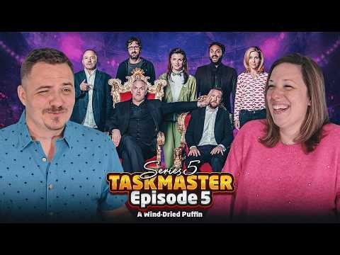 Sally Phillips vs the WATER COOLER! 😳 Americans React to Taskmaster S5E5