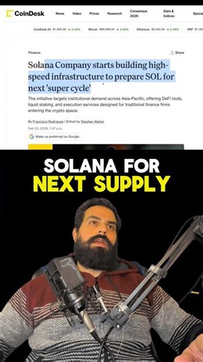 Solana Building High Speed Infrastructure for the Next Cycle