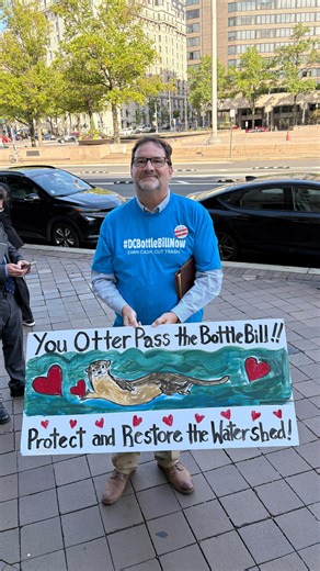 Nature Forward on Instagram: "Last year, the DC Bottle Bill was introduced to reduce litter in the District! This beverage container deposit-return bill would mean: 💲Customers pay an initial 10 cent tax when purchasing beverage containers 💰Customers, then, get their deposit refunded when their empty container is returned This program would reduce litter, drive community engagement, and more. Stay tuned for more Bottle Bill info!"