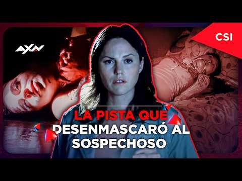 La pista que desenmascaró al sospechoso 😨🔍 | CSI | AXN Latinoamérica