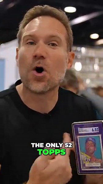 Rare 1952 Topps Mickey Mantle card once owned by Mantle himself!