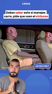 1.4M views · 10K reactions | ❌️No es solo una ley, es tu vida la que está en juego. ⚠️ Toma conciencia, usa el cinturón de seguridad. #Seguridad #ConcienciaVial #Prevención #tips #trucos #viral #cuidado | Cristian Ridzer Android | Facebook