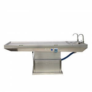 [Hot Item] Factory Price Mortuary Room Fixed/Adjustable Height Forensic Postmortem Corpse Cadaver Dissecting Dissection Autopsy Table Funeral Mortuary Morgue Good Price