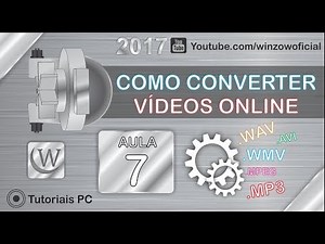 Como baixar & converter vídeos online para vários formatos sem instalar nada
