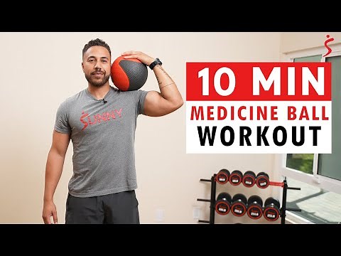 10 Min Medicine Ball Workout | Train Smart, Move Strong