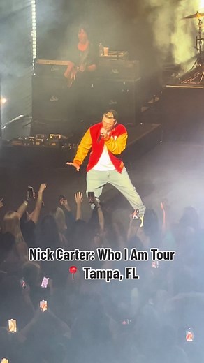 Nick Carter: Who I Am Tour at the Straz Center in Tampa! He put on a great show and was full of energy for all of us😄 @Nick Carter @Straz Center #bsb #backstreetboys #backstreetsback #nickcarter #everybody #concerts