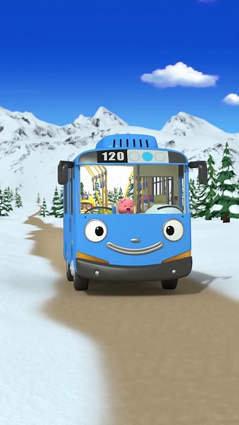 Wheels on the bus go round and round! 🚌💨 #NurseryRhymes #KidsSong #Shorts