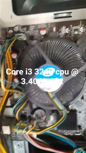 Core i3 3240 cpu @ 3.40Ghz fix