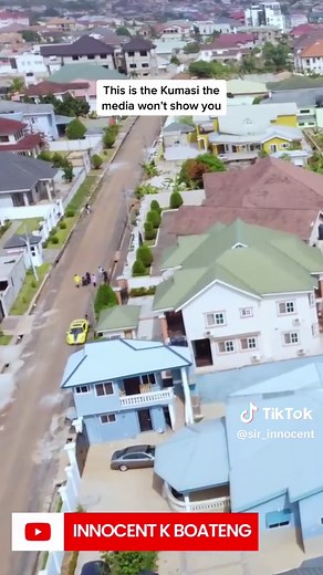 Here’s a beautiful drone shot of some beautiful houses in Kumasi, Ghana that the media won’t show you. Can you guess the location? #kumasi #kumasitiktokers #kumasitiktok🇬🇭 #kumasi🇬🇭 #kumasighana🇬🇭 #ghana #fypシ゚viral #fypp #kumerica
