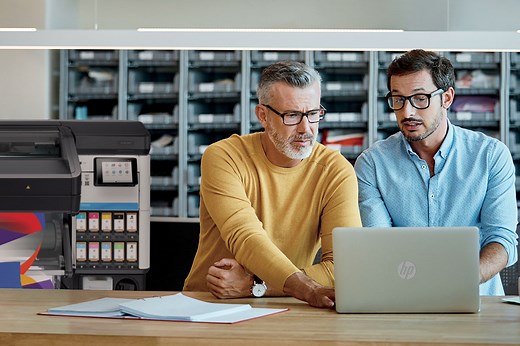 HP Large-format printing - HP PrintOS (HP's print production Operating System for large-format printers and plotters)